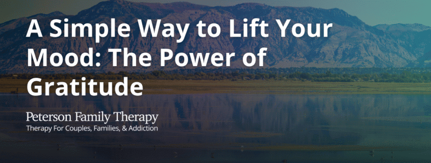A Simple Way to Lift Your Mood: The Power of Gratitude