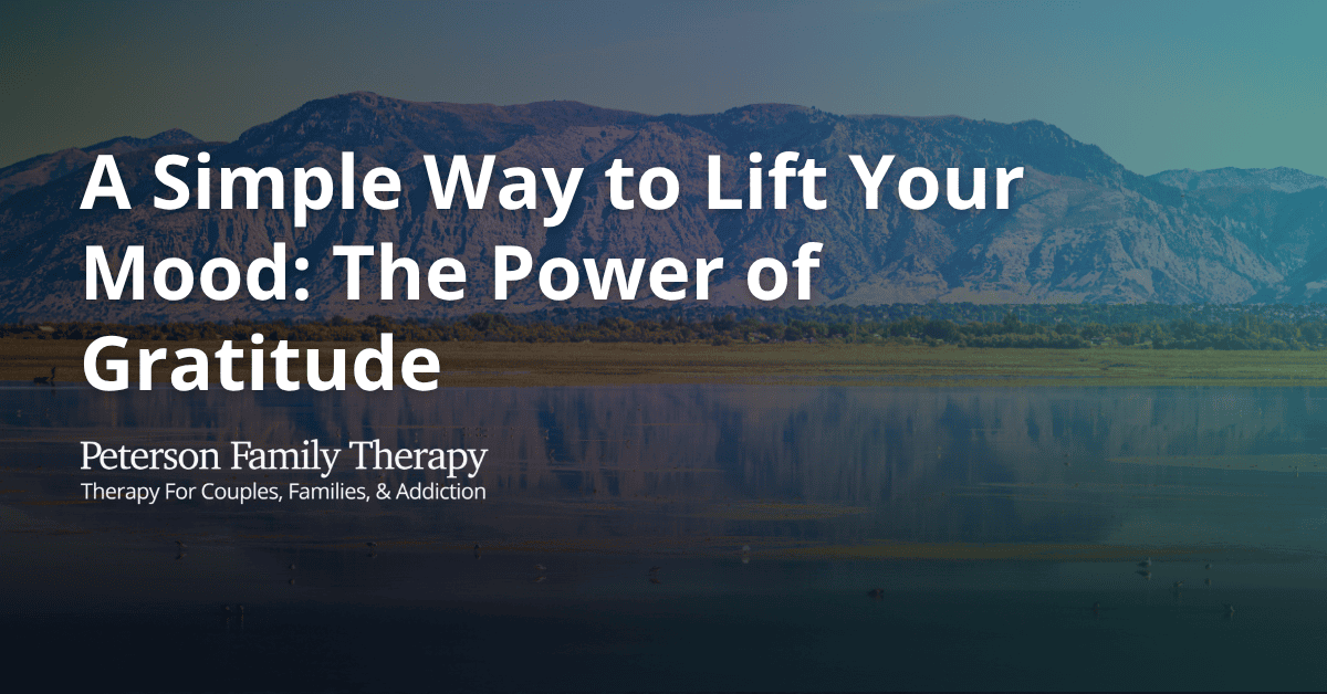 A Simple Way to Lift Your Mood: The Power of Gratitude