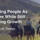 Accepting People As They Are While Still Expecting Growth